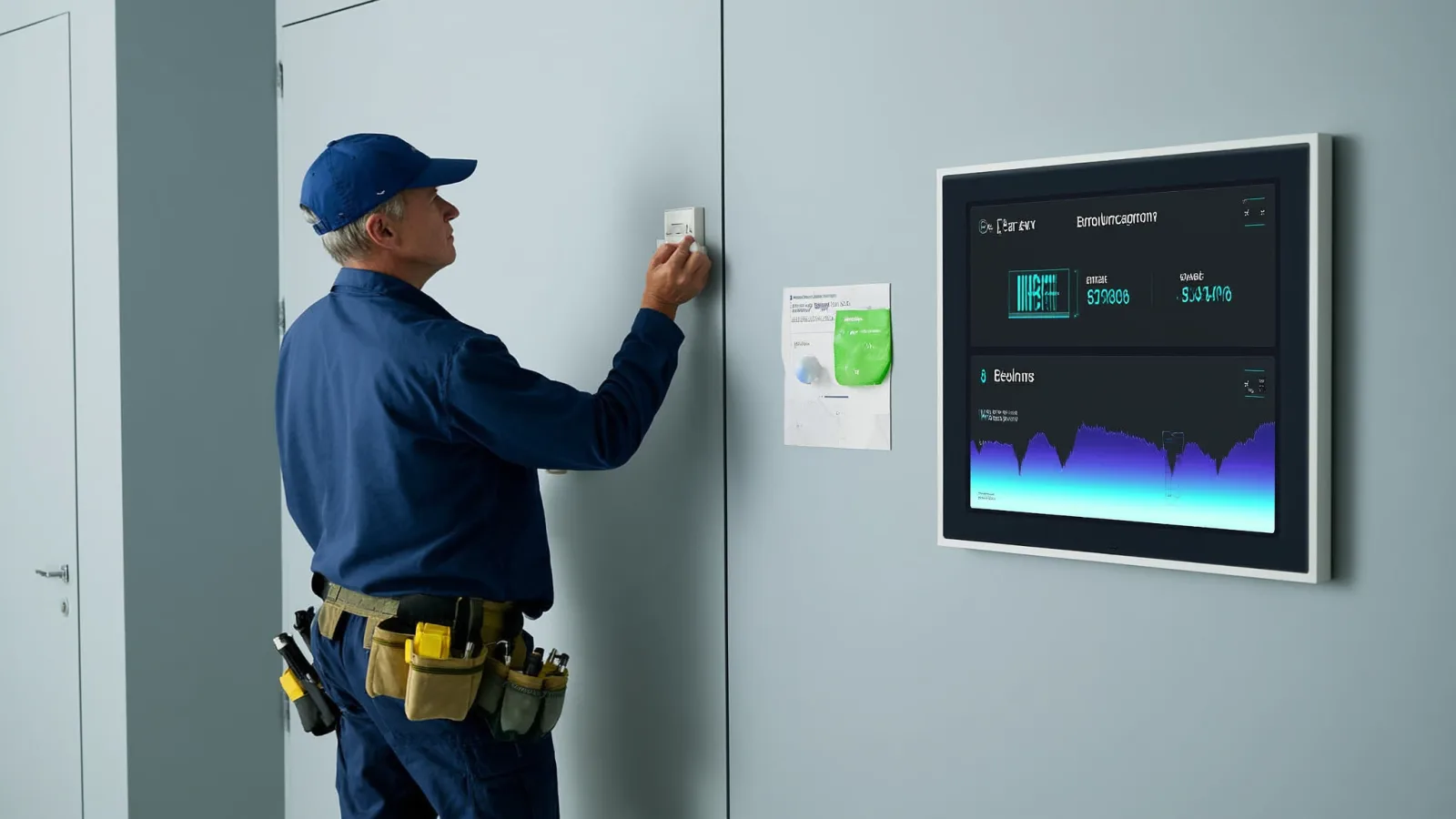 Een slim, energiezuinig Nederlands huis met domotica en energiemonitoring