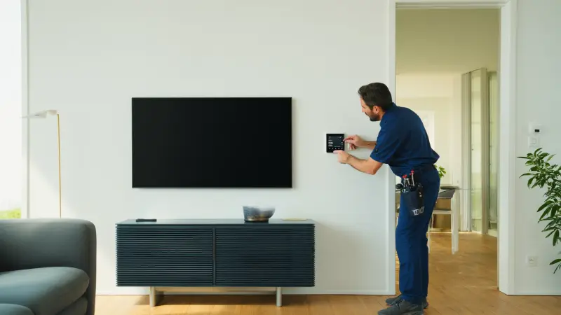Slimme thermostaat dynamisch tarief zonder Home